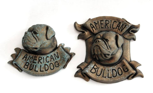 American Bulldog Plaque Magnet