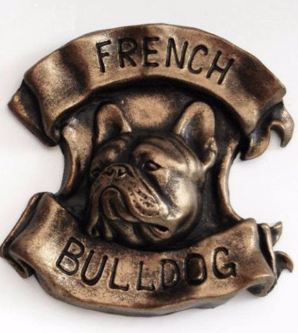 French Bulldog Plaque Magnet