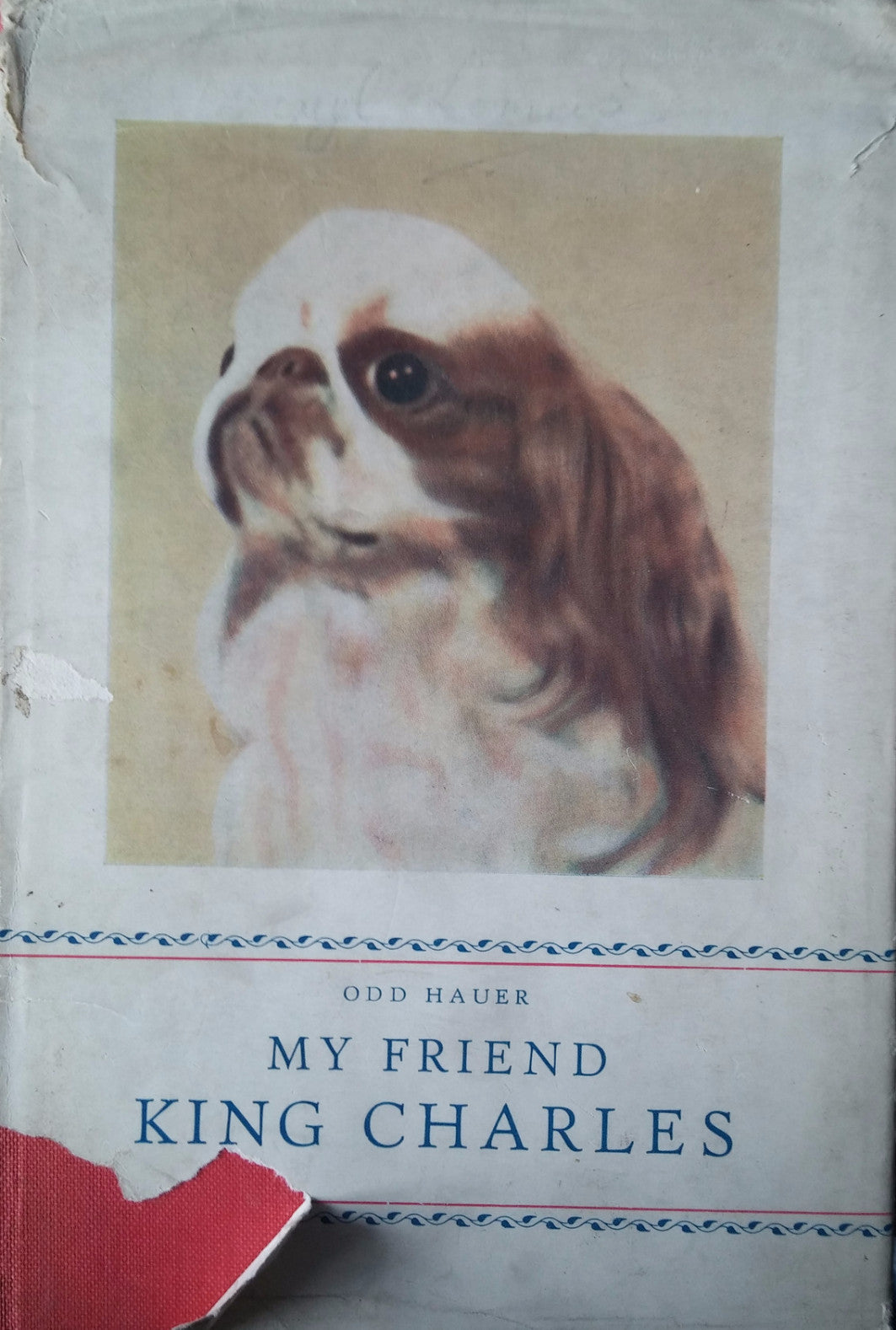 Book " my friend the King charles by Odd Hauer" English Toy Spaniel