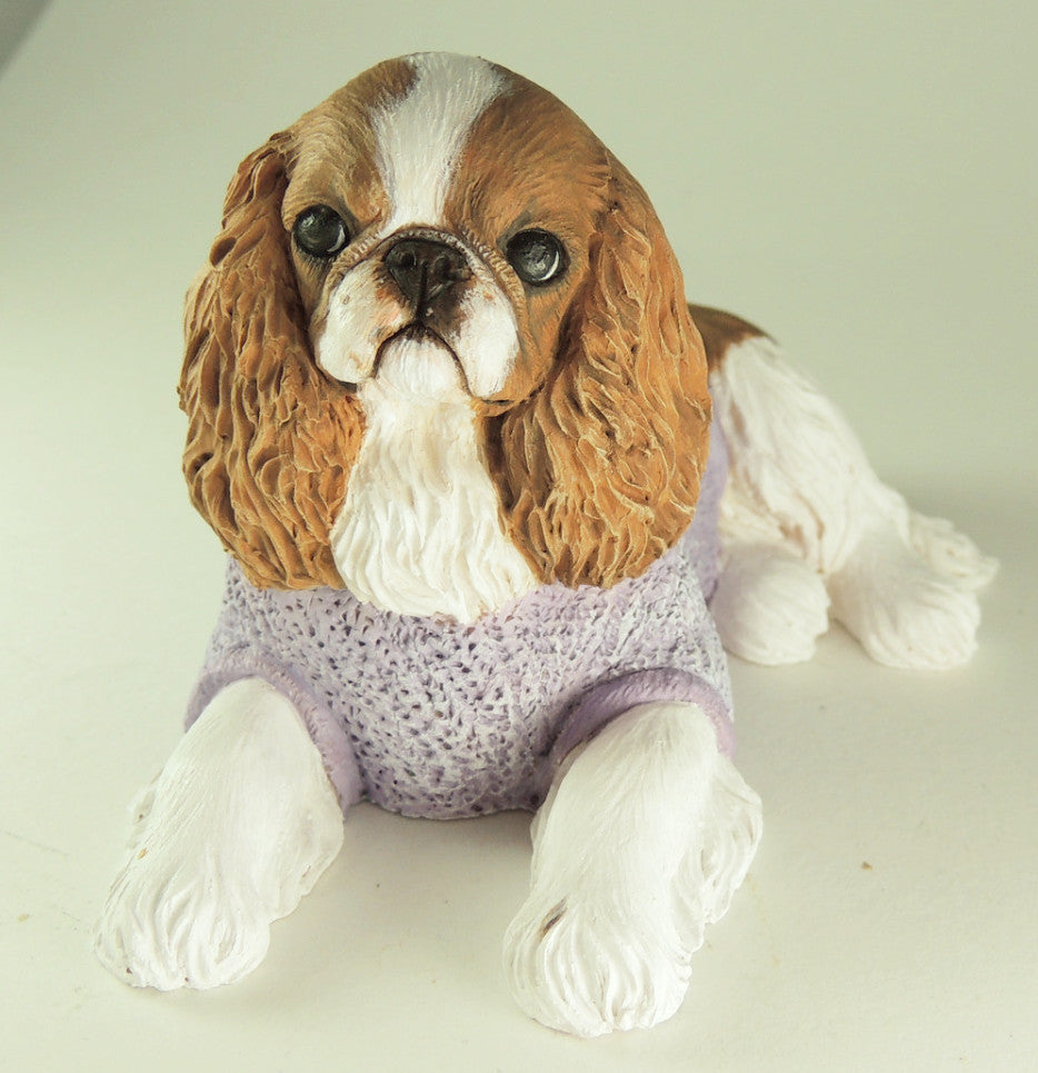 Original Sculpture of a King Charles Spaniel (English Toy)