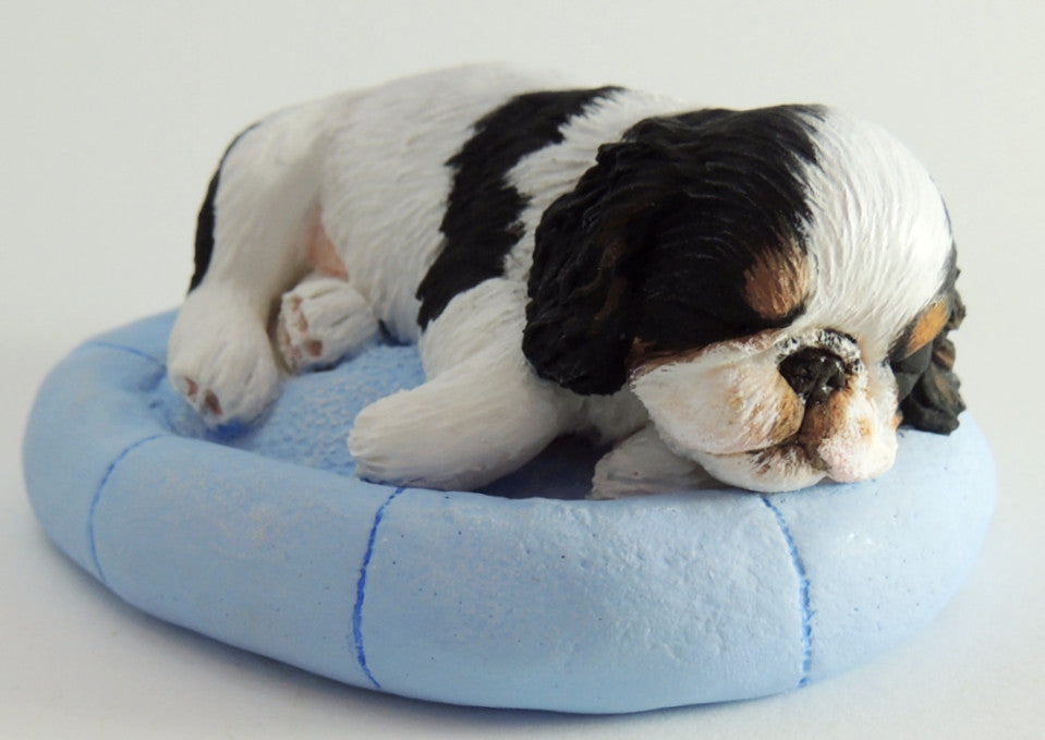 Original Sculpture of a King Charles Spaniel (English Toy) Puppy