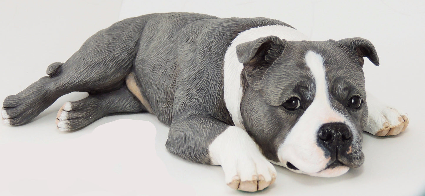 Staffordshire Bull Terrier Sculpture