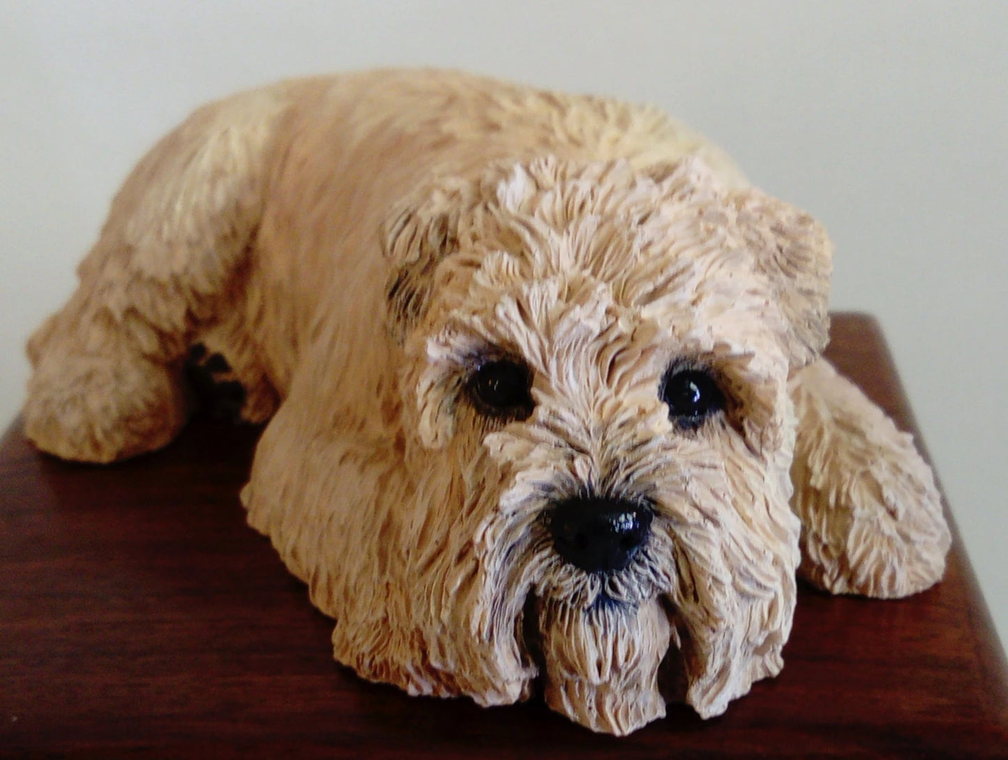 Soft Coated Wheaten Terrier Cremation Urn For Ashes