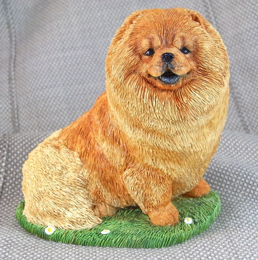 Chow Dog Figurine by Cavacast