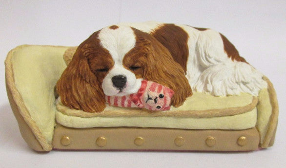 "Bedtime"   Cavalier King Charles Spaniel Figurine