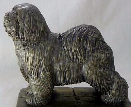 Tibetan Terrier Figurine By Cavacast